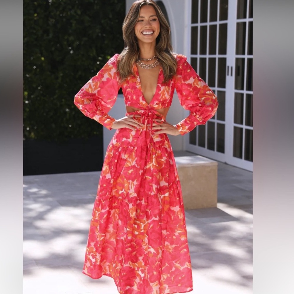 Hello Molly Dress talk loud to me midi